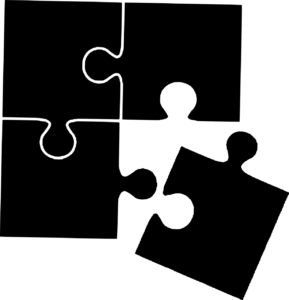 timing-for-completion-represented-by-a-fourth-puzzle-piece-being-inserted-into-form